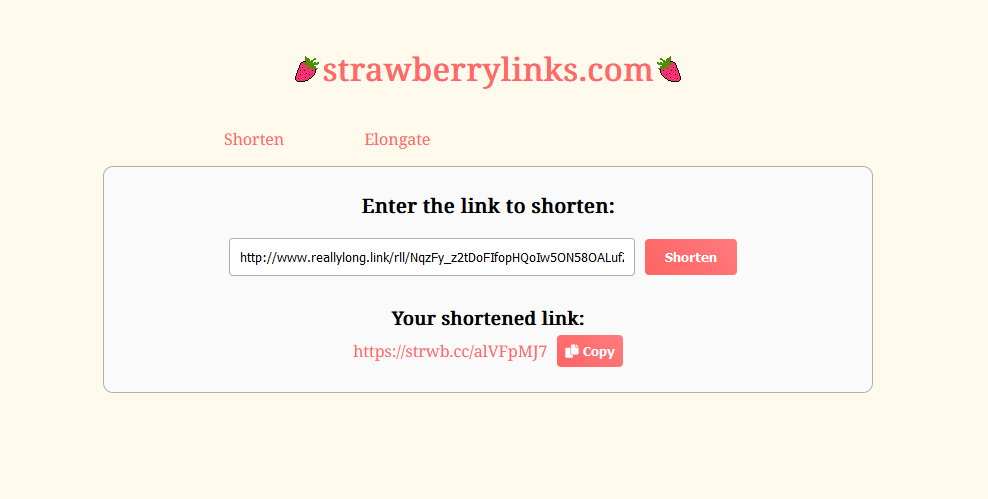 Strawberrylinks screenshot